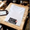 Erkek Oversize Ön Araba Baskili T-shirt Premium